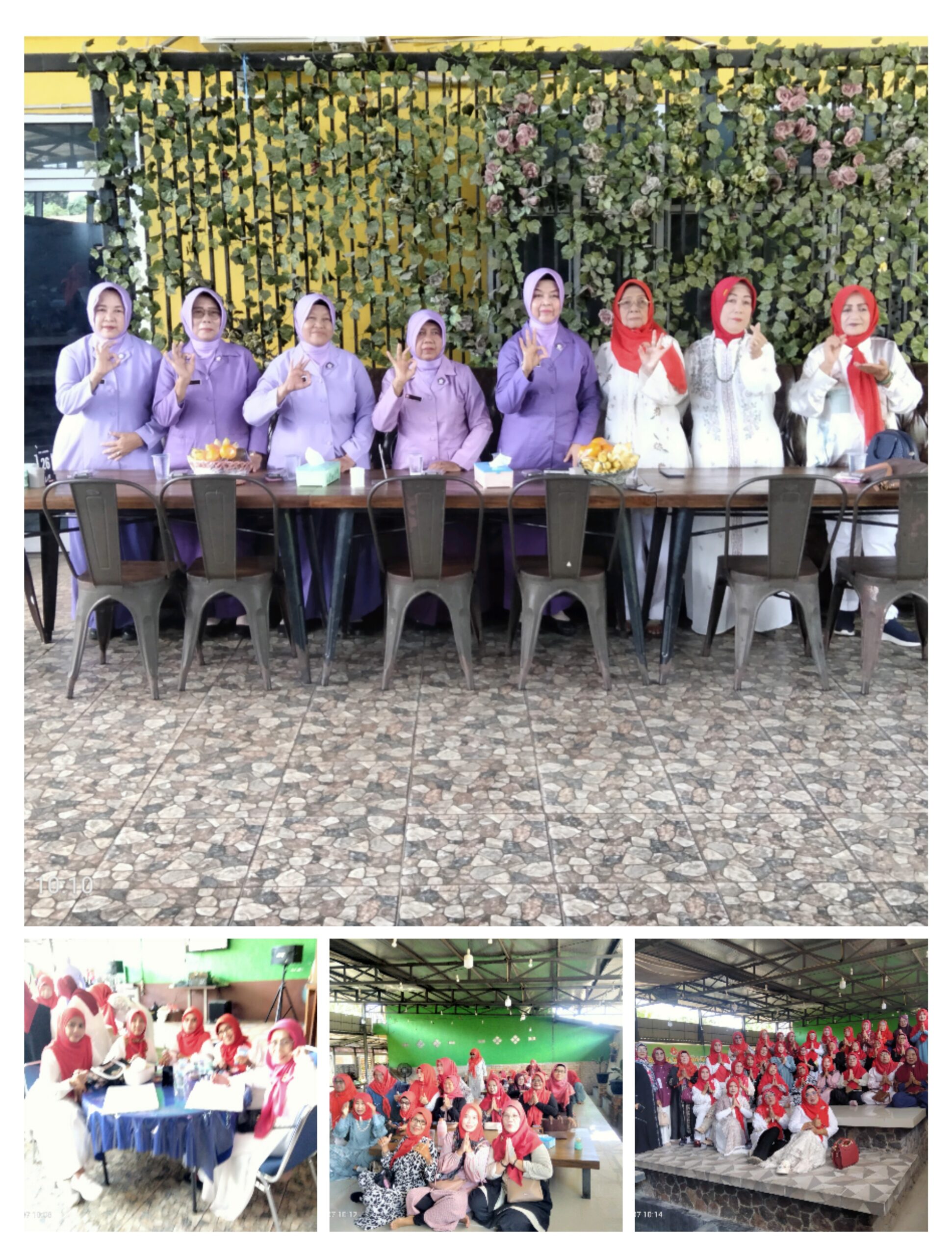 Keseruan Ramah Tamah Wirawati Catur Panca OKU.