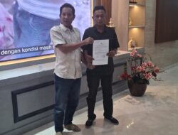 ERWANSYAH RESMI LAPORKAN KETUA KUD MITRA SARI/ MITRA SEJAHTERA MITRA OGAN KE SPKT BARESKRIM POLRI DI DAMPINGI SCW KORWIL OKU