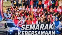 Senyum Bugar Warga Sepancar Bersama Camat Baturaja Timur dan Lurah Sepancar.