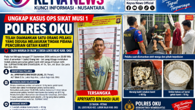 UNGKAP KASUS OPS SIKAT MUSI 1 POLRES OKU